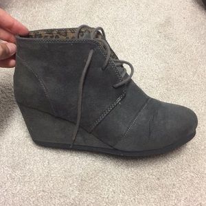 Wedge Heel Booties